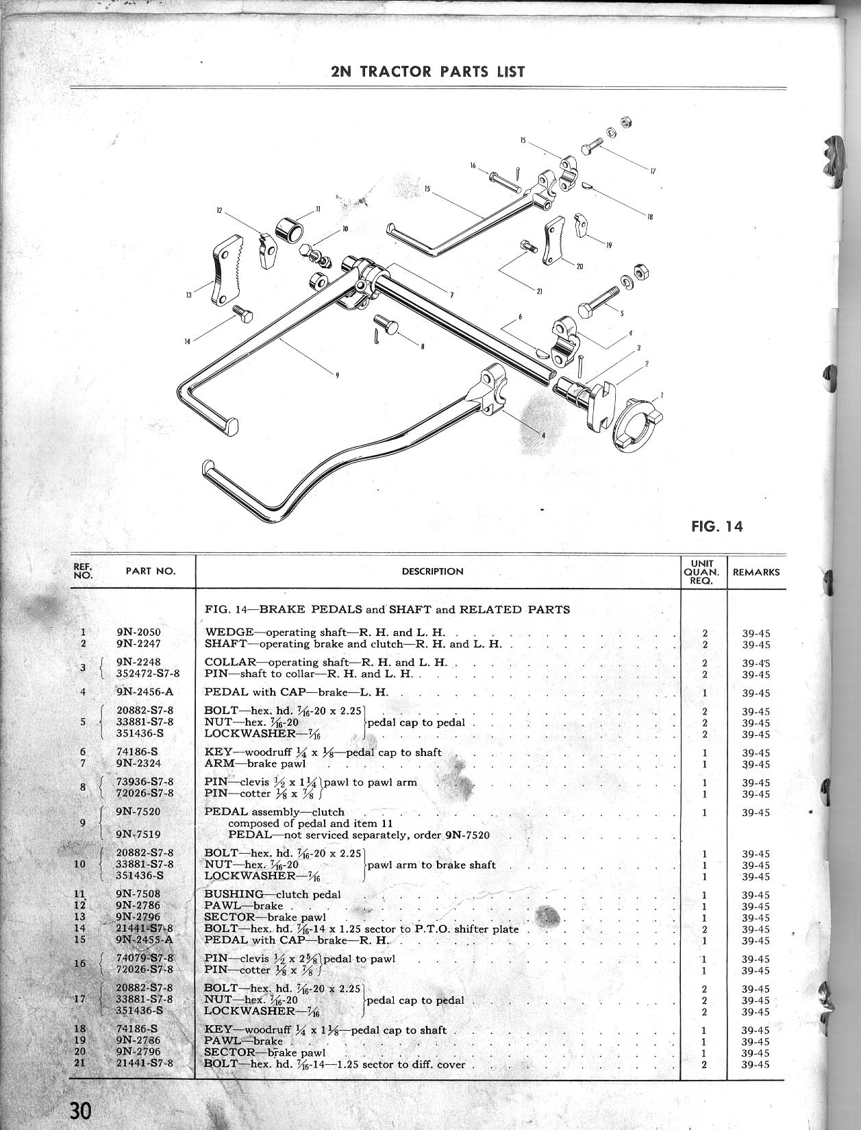 Re 47 2N brake arm overlap